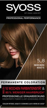 syoss Classic Permanente Coloration 5-8 Haselnuss