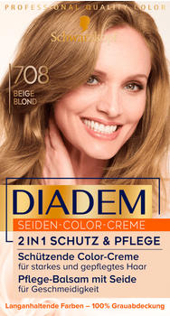 Schwarzkopf Diadem Seiden-Color-Creme 708 Beige Blond