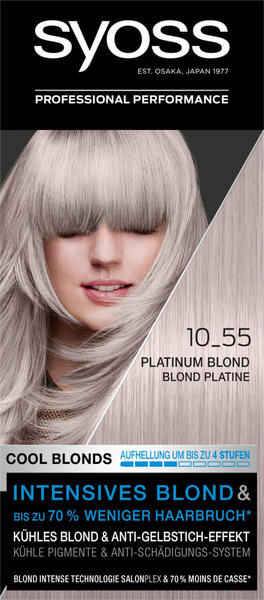 syoss Blond Cool Blonds 10_55 Platinum Blond