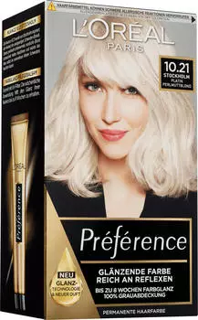 L'Or&eacute;al Paris Pr&eacute;f&eacute;rence Haarfarbe 10.21 Stockholm