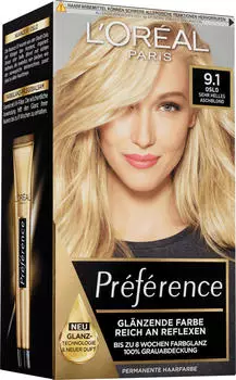 L'Oréal Paris Préférence Haarfarbe 9.1 Oslo
