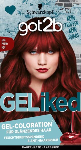 got2b GELiked Gel Coloration 6.88 Ruby Red