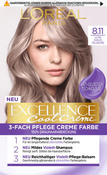 L'Oréal Excellence Cool Creme 8.11 Ultra kühles Hellblond