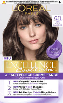 L'Oréal Excellence Cool Creme 6.11 Ultra kühles Dunkelblond
