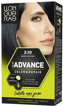 Llongueras Color Advance Hair Colour 2.10 Bläulich Schwarz (125ml)