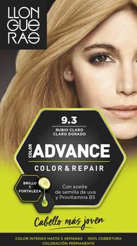 Llongueras Color Advance Hair Colour 9.3 Hellblond Gold-Hell (125ml)