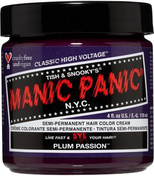 Manic Panic Semi-Permanent Hair Color Cream - Plum Passion (118ml)