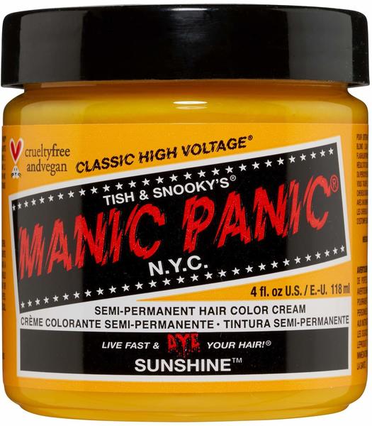 Manic Panic Semi-Permanent Hair Color Cream - Sunshine (118ml)