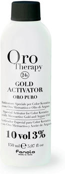 Fanola Oro Puro Therapy Gold Activator 3% (150ml)