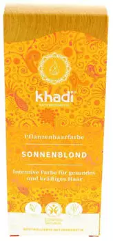 Khadi Pflanzenhaarfarbe Sonnenblond (100g)