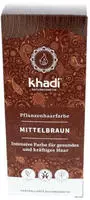 Khadi - Pflanzenhaarfarbe Mittelbraun 100 g