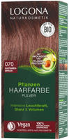 Logona Pflegende Pflanzen-Haarfarbe Pulver Kastanienbraun Haarfarbe 100 g,