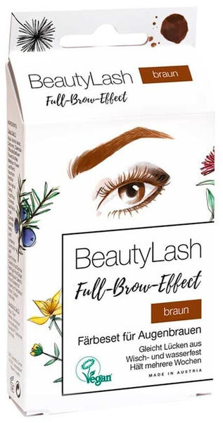 BeautyLash Full-Brow-Effect Färbeset - braun