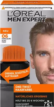 Loreal L'Or&eacute;al One-Twist Haarfarbe Nr. 6 Dunkelblond