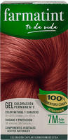 Permanenter Farbstoff Farmatint 7m-Mahagoniblond Gel - Braun/Beige