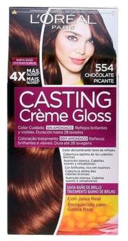 Loreal L'Oréal Casting Creme Gloss (160 ml) 554 Chilli Chocolate