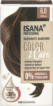 Isana Professional Color 2 Care 6.0 Hellbraun