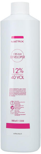 Matrix Haircare Matrix SoColor Cream Developer 12% 40 VOL (1000 ml)
