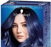 Schwarzkopf LIVE Urban Metallics, Blue Mercury U67 Permanent Hair Dye PACK OF 2
