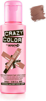 Renbow Crazy Color Semi-Permanent Hair Color Cream (100 ml) Rose Gold