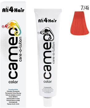 LOVE FOR HAIR Professional Cameo Color Care-o-lution 7/4i mittelblond intensiv rot-intensiv (60 ml)