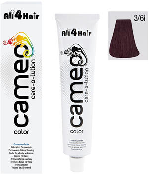 LOVE FOR HAIR Professional Cameo Color Care-o-lution 3/6i dunkelbraun intensiv violett-intensiv (60 ml)