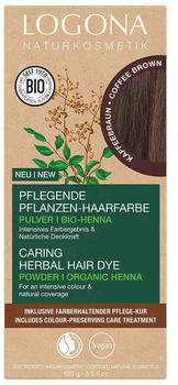 Logona Pflanzen-Haarfarbe (100 g) Kaffeebraun