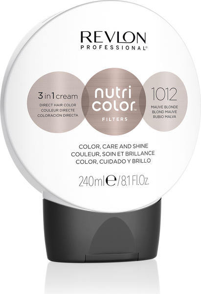 Revlon Professional Nutri Color Filters 3 in 1 Cream 1012 Mauve Blonde (240 ml)