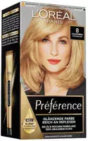 L'Or&eacute;al Paris Pr&eacute;f&eacute;rence 8 Naturblond 1 St&uuml;ck
