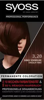 syoss Classic Permanente Coloration 3-28 Dunkle Schokolade