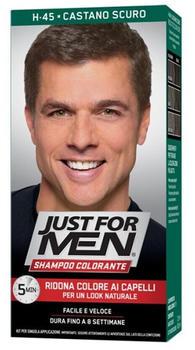 Combe Pharma Just for men Colouring Shampoo H-45 Dark Brown (60 ml)