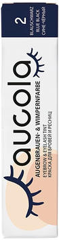aucola Augenbrauen- & Wimpernfarbe 2 blauschwarz (15 ml)