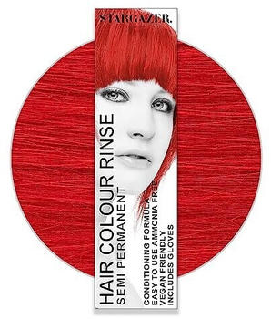 Stargazer Hair Colour Rinse Semi-Permanent Hot Red (70ml)