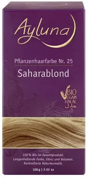 Ayluna Pflanzenhaarfarbe saharablond (100g)