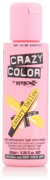 Crazy Color Semi-Permanent Hair Color Cream - Canary Yellow (100 ml)