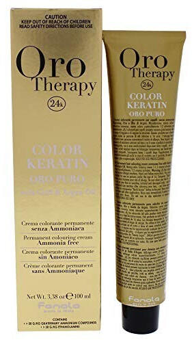 Fanola Oro Puro Therapy Color Keratin 9.00 sehr helles Blond Intensiv (100ml)