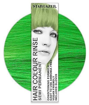 Stargazer Hair Colour Rinse Semi-Permanent UV Green (70ml)