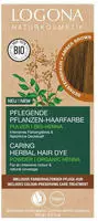 Logona Pflanzen-Haarfarbe Pulver Bernsteinbraun Bio 100 g