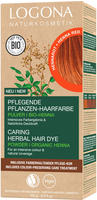 Logona Pflegende Pflanzen-Haarfarbe Pulver Hennarot Bio 100 g