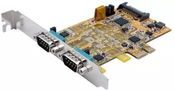 Exsys EX-45032 PCIe-Karte 2x Seriell RS-232/422/485 (EX-45032)