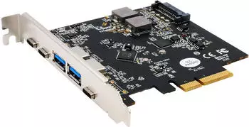 Exsys EX-12007 PCIe-Schnittstellenkarte USB 3.2 Gen 2 (EX-12007)