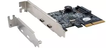 Exsys EX-12000 PCIe-Karte USB 3.2 Gen 2, 2-Port (EX-12000)
