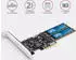 Axagon PCES-SA4M2 PCIe Controller 2x SATA 6G + 2x M.2 B-Key SATA (PCES-SA4M2)