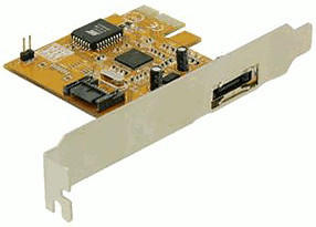 DeLock 2-Port PCI-E eSATA SATA (70157)