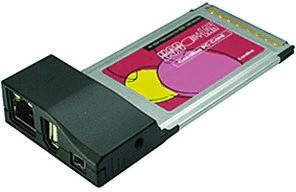 Exsys CardBus FireWire USB 2.0 (EX-6606E)