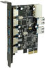 Sedna Schnittstelle Adapter (PCI-e, 7-Port, USB 3.0)
