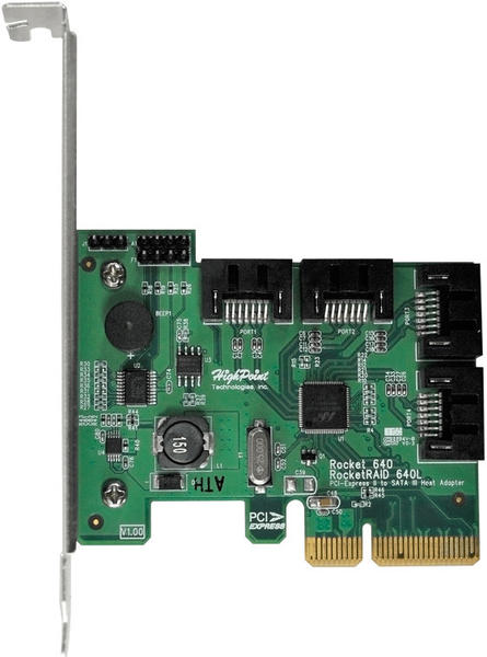 HighPoint PCIe SATA III (RocketRAID 640L)