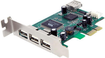 StarTech 4 Port USB 2.0 PCI Express LP Schnittstellenkarte (PEXUSB4DP)