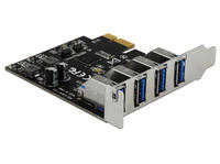 DeLock USB 3.0 PCI Express Karte mit 4 x externen Typ-A Buchsen
