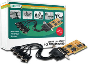 Digitus Serielle Schnittstellenkarte, PCI (DS-33002)